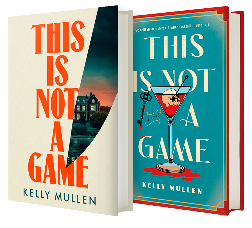 The US and UK covers for THIS IS NOT A GAME